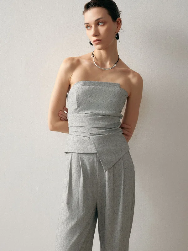 linen-blend-pleated-slim-pants-set