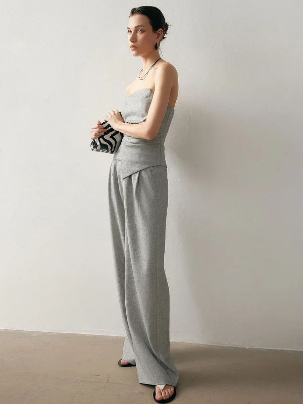 linen-blend-pleated-slim-pants-set