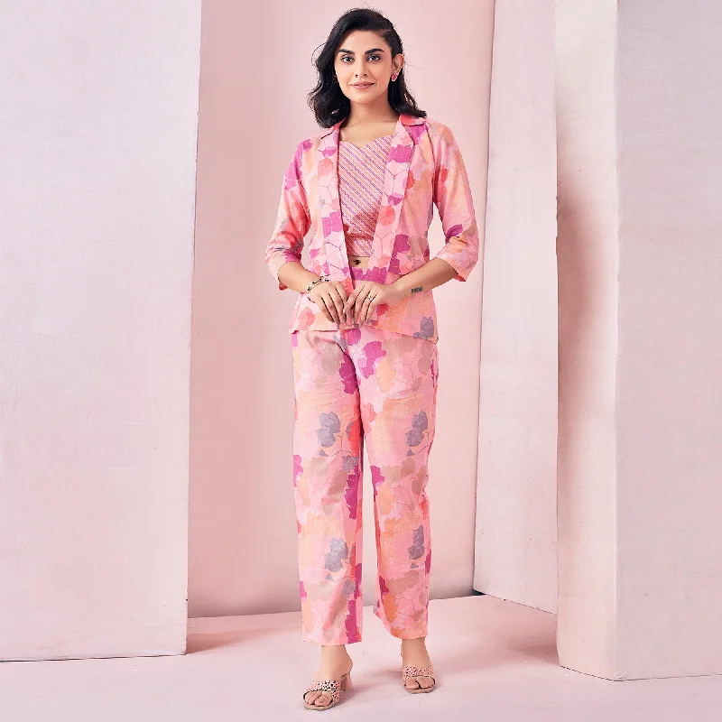 peach-floral-printed-pure-cotton-co-ord-set-with-jacket