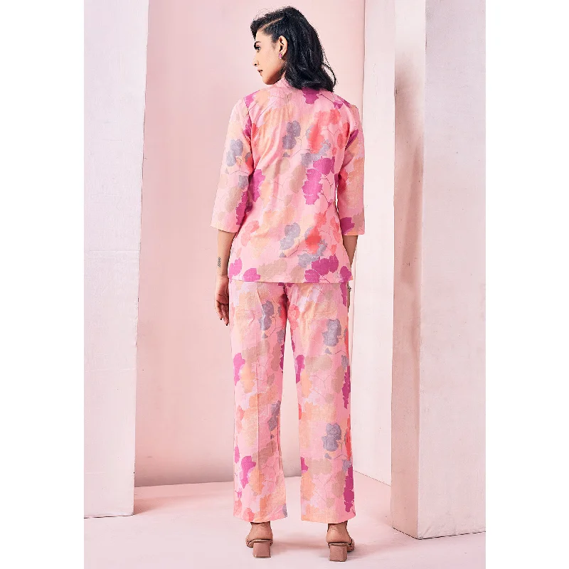 peach-floral-printed-pure-cotton-co-ord-set-with-jacket