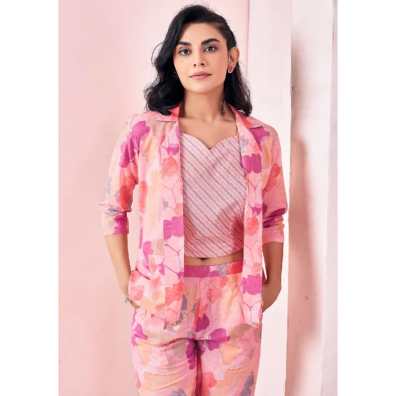 peach-floral-printed-pure-cotton-co-ord-set-with-jacket