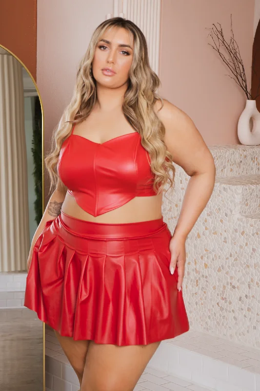 plus-size-lilja-faux-leather-2pcset-red