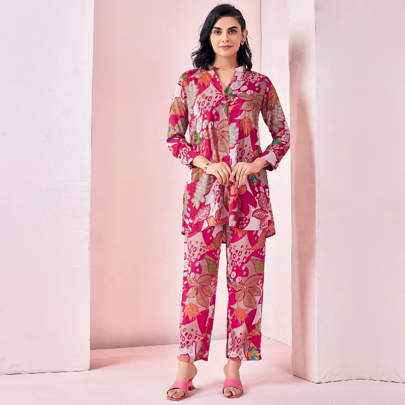 rani-pink-printed-muslin-co-ord-set