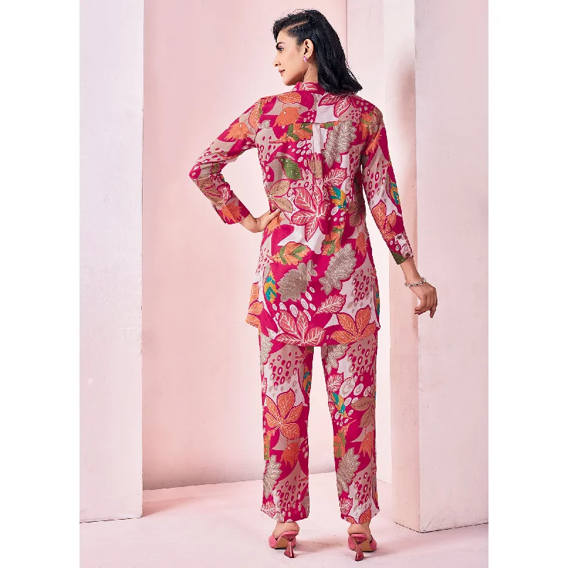 rani-pink-printed-muslin-co-ord-set