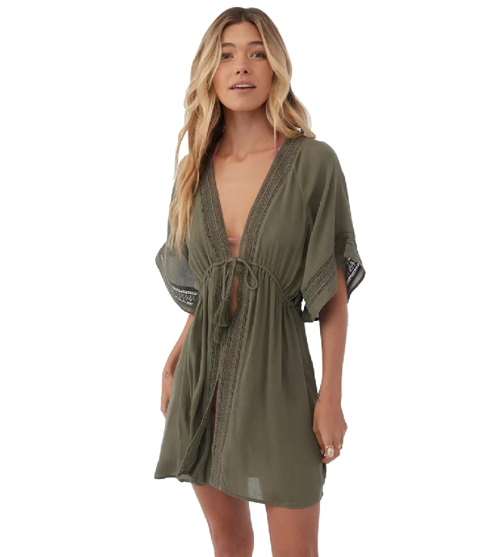 O'Neill Women's Wilder Cover Up Dress Olive