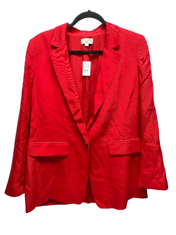 Red Blazer Loft, Size 8