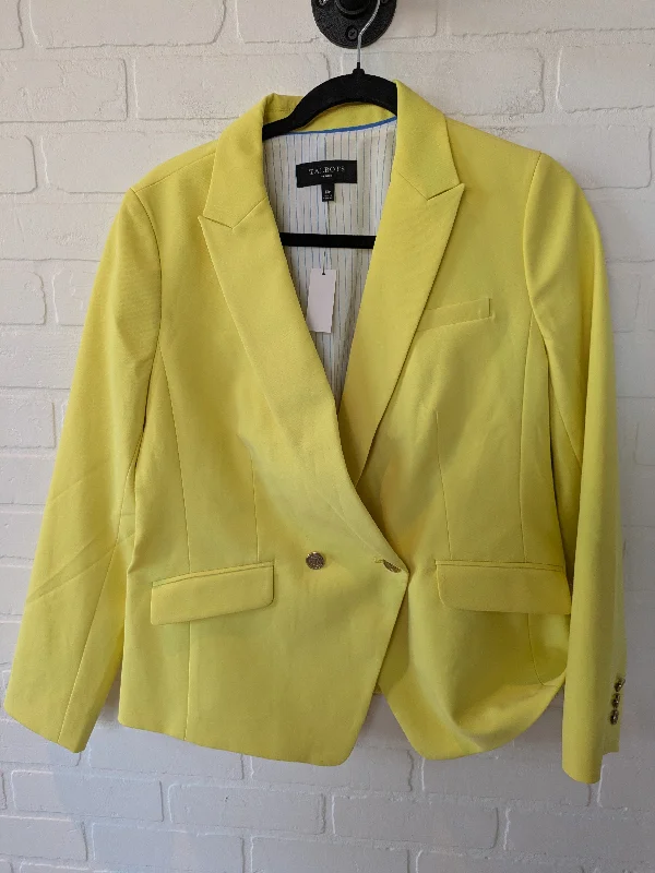 Yellow Blazer Talbots, Size M