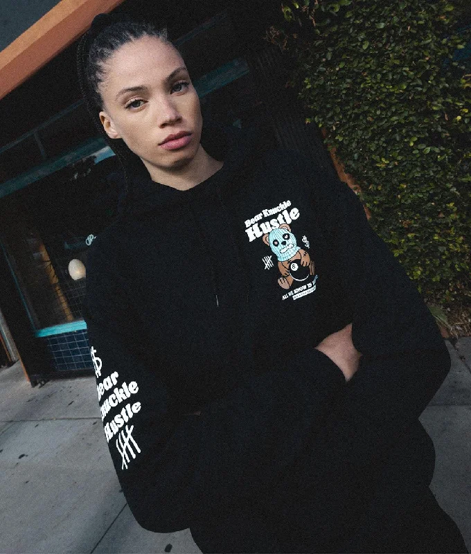 Dro x Riot Society Bear Knuckle Hustle Womens Hoodie