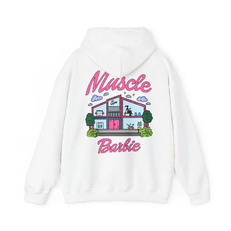 MUSCLE BARBIE- HOODIE