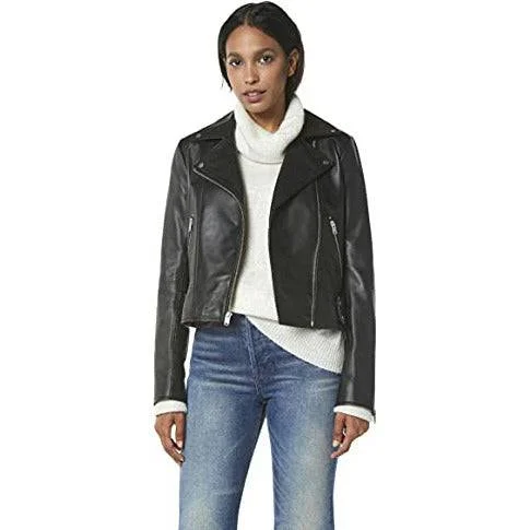 Andrew Marc Women's VALHALLA Moto Leather Jacket