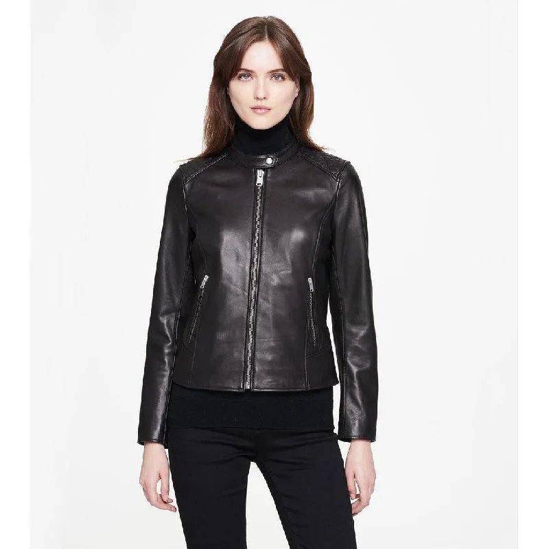 Marc New York Women's Moto Goldie Leather Jacket