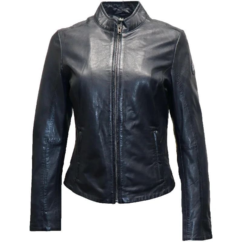 Mauritius Women's Chessy Scuba Leather Jacket