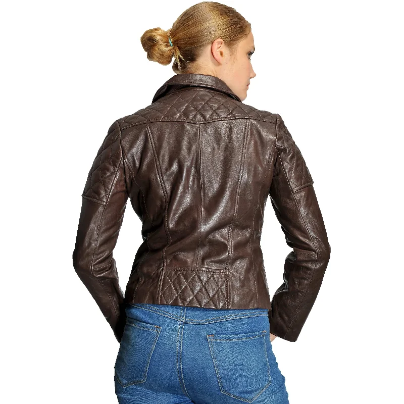 Michael Kors Women's Moto Leather Jacket