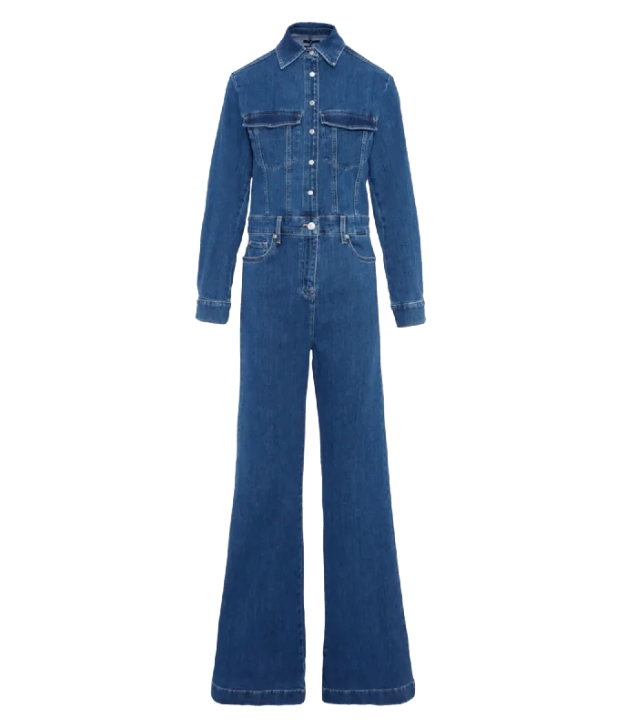 Luxe Jumpsuit Lady - Blue