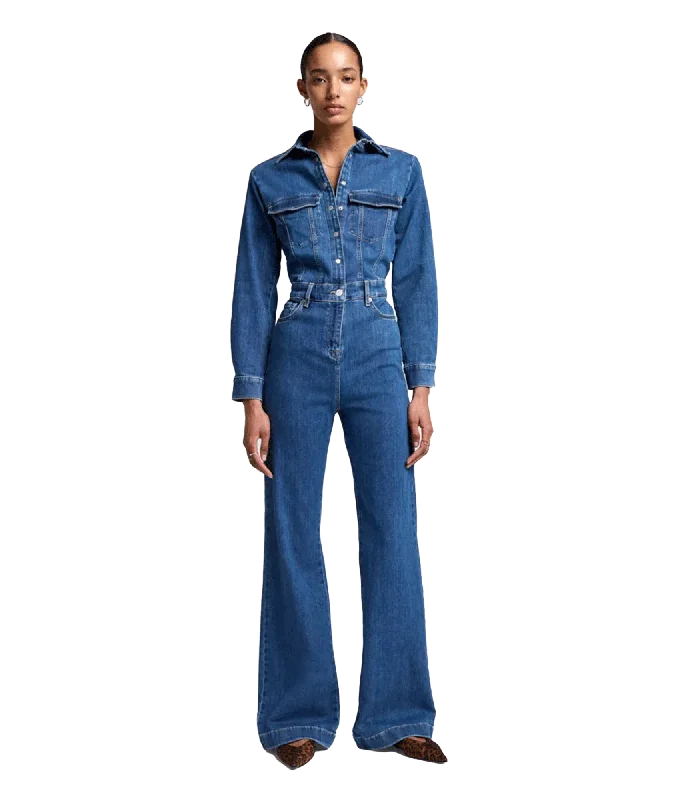 Luxe Jumpsuit Lady - Blue