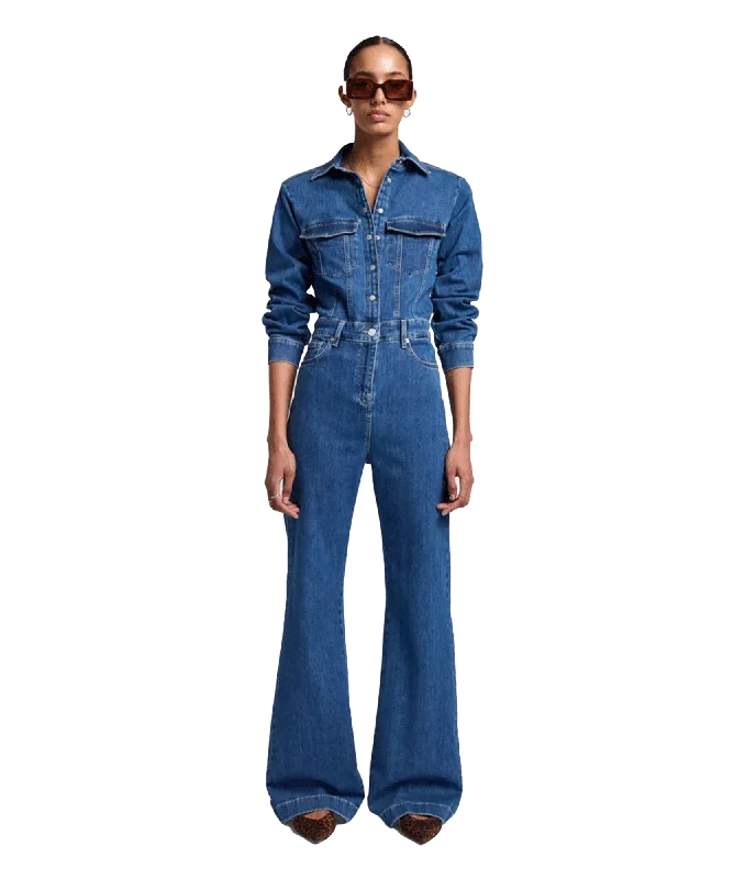 Luxe Jumpsuit Lady - Blue