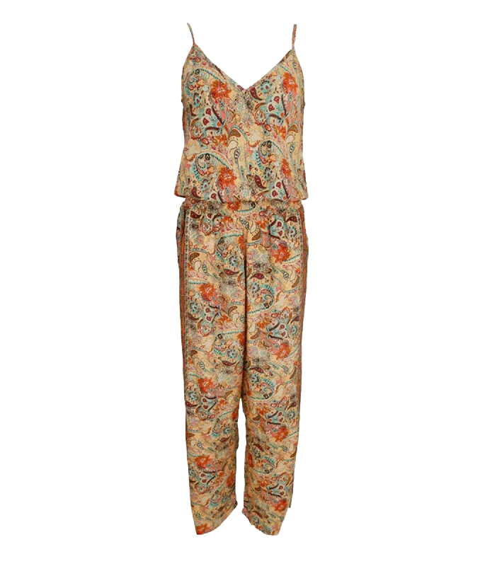 Luna Ella Jumpsuit Botannical Peach - Multi