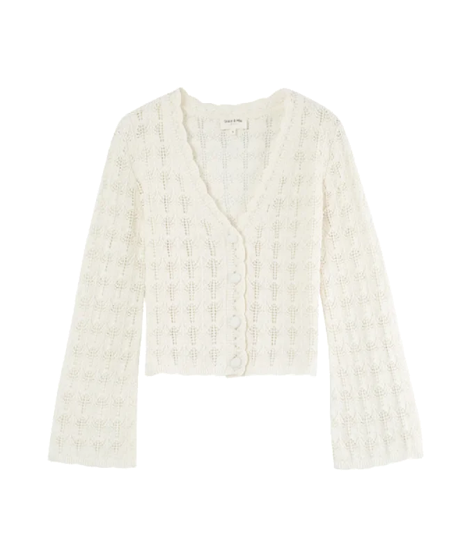 Maeva Cardigan - White