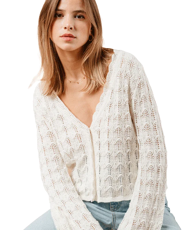 Maeva Cardigan - White