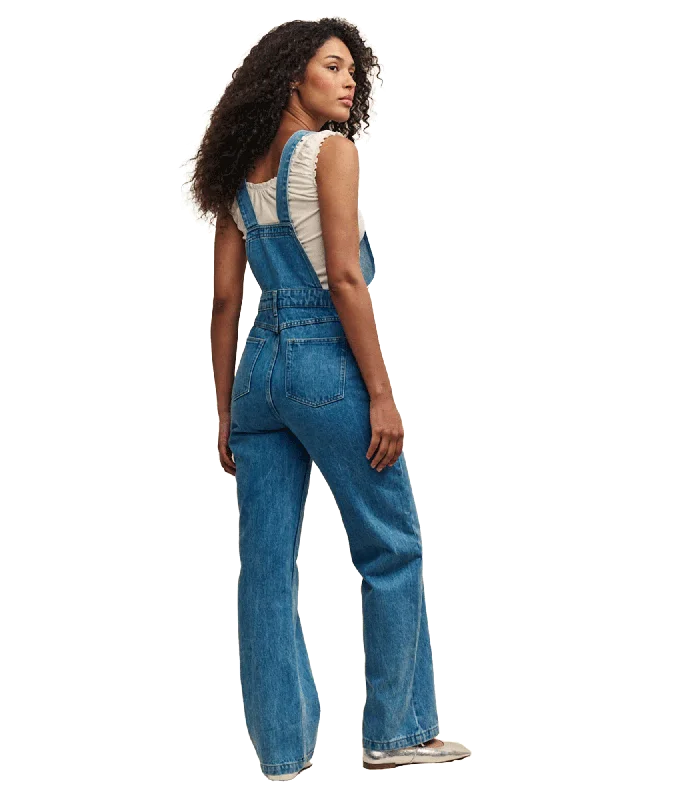 Denim Dungarees - Blue