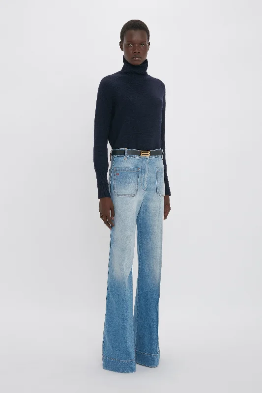 Alina High Waisted Jean In Light Summer Wash