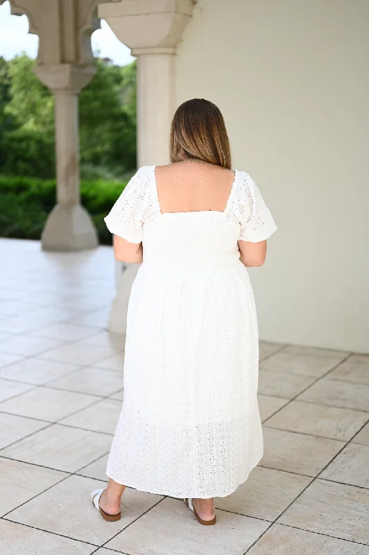 Amalfi Dress - White