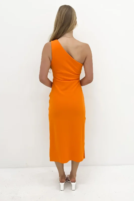 Blayke Midi Dress Orange