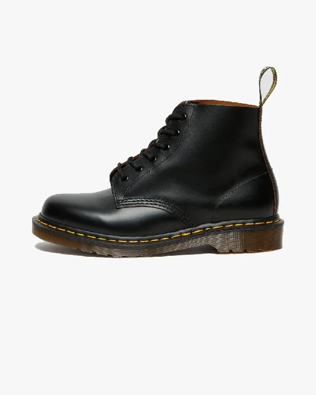 Dr Martens Made In England Vintage 101 Boots - Black Quilon