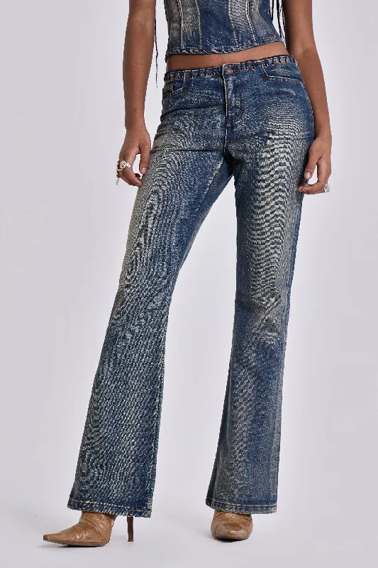 Elia Slim Fit Bootcut Jeans