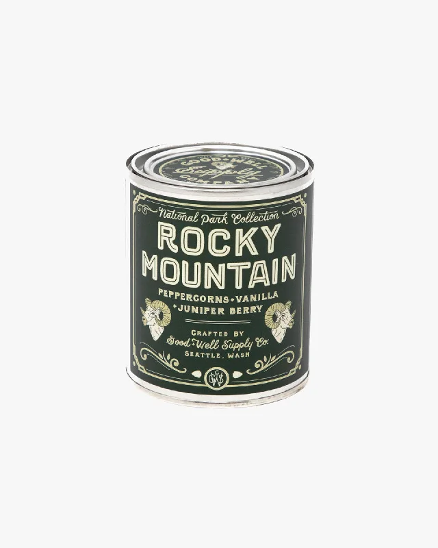 Good & Well Supply Co. National Park Soy Candle - Rocky Mountain