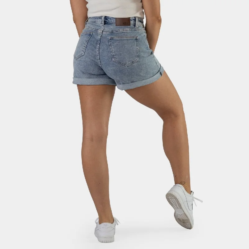 Impact Classic Jeans Shorts - Acid Wash Blue