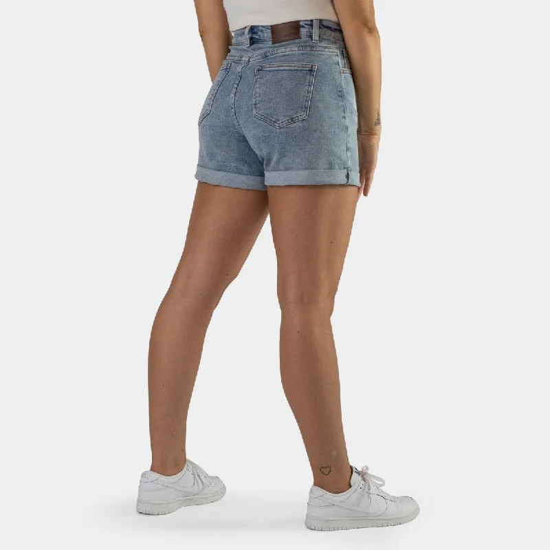 Impact Classic Jeans Shorts - Acid Wash Blue