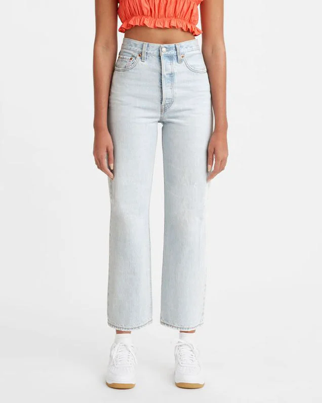 Levi's® Womens Ribcage Straight Ankle Jeans - Ojai Shore