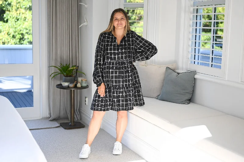 Lottie Dress - Checker