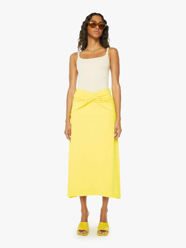 Maria Cher Noel Long Skirt - Yellow