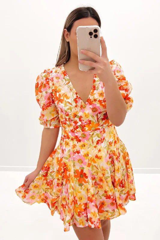 Rye Mini Dress Floral