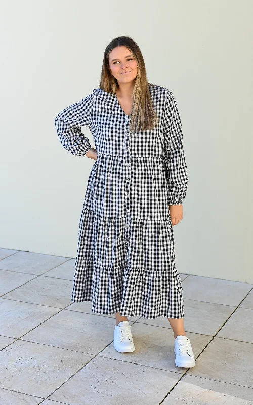 Sloane Dress - Gingham