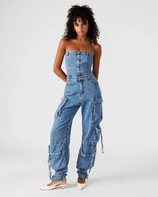 DUO DENIM JUMPSUIT