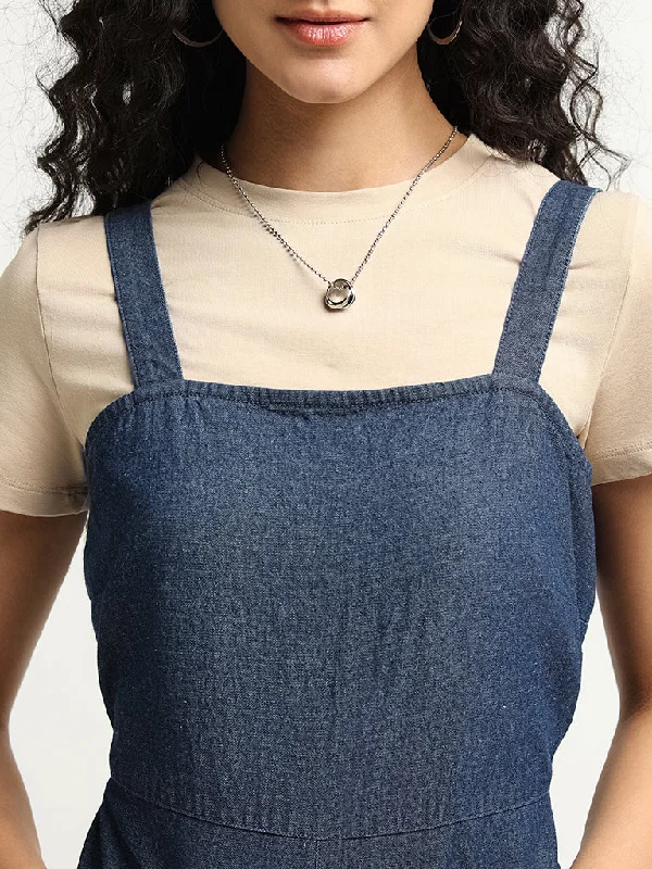 Nuon Blue Denim Jumpsuit