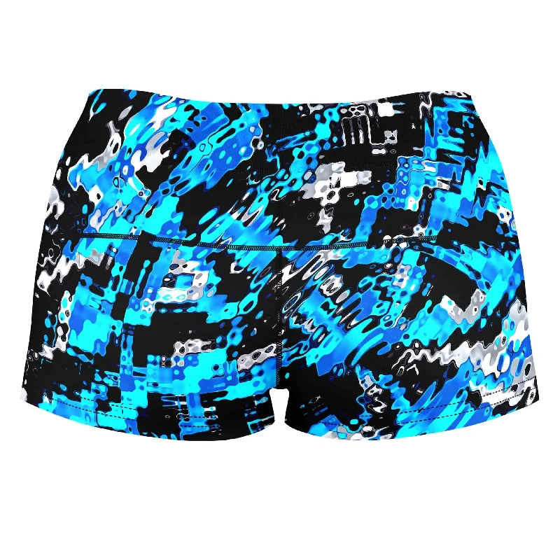 aqua-rave-high-waisted-womens-shorts