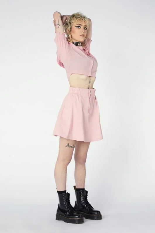 as-if-drill-skater-skirt