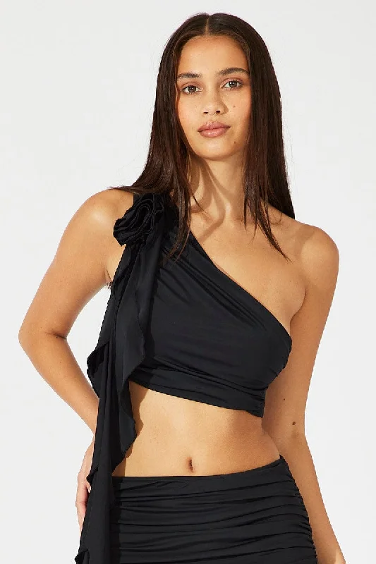 black-crop-top-one-shoulder-rose-ruffle-flower-jc2211x-84zb-1