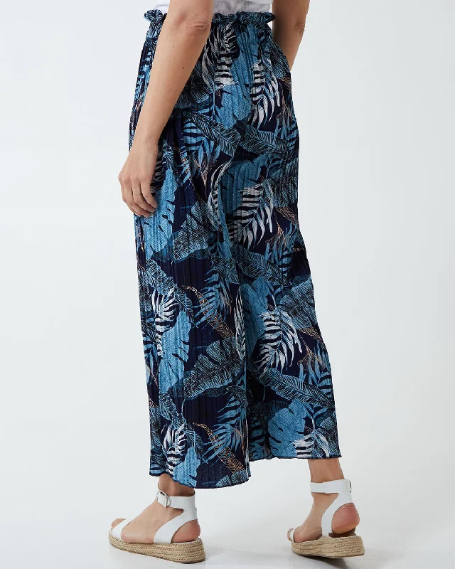 blue-tropical-print-pleated-wide-legs-trouser