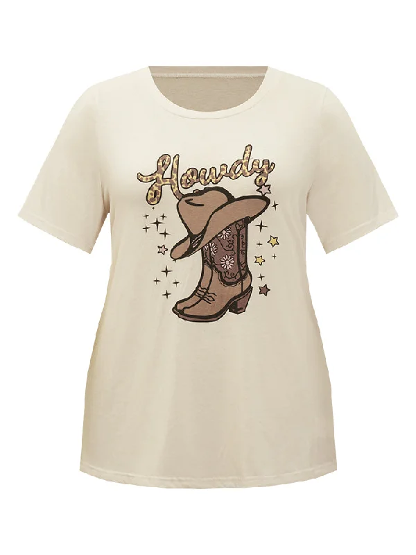 boots-hat-print-drop-shoulder-graphic-t-shirt