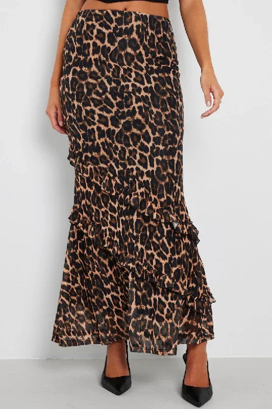 brown-animal-print-maxi-skirt-leopard-ruffle-mesh-maxi-sk2220b-33zb-1