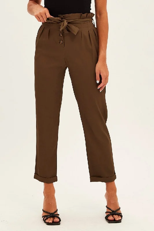 brown-tie-and-elastic-waist-slim-leg-pant-bt12795-f-3