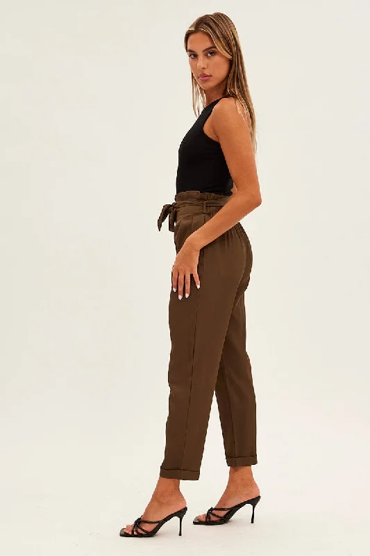 brown-tie-and-elastic-waist-slim-leg-pant-bt12795-f-3