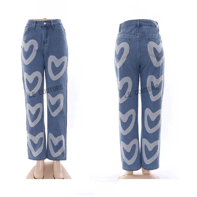 casual-heart-printed-high-waist-jean