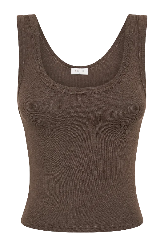 chandler-modal-tank-top-chocolate