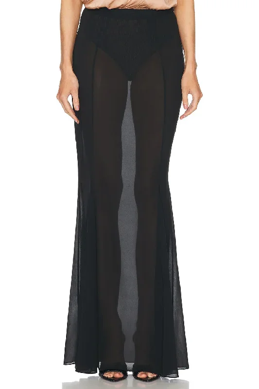 Chiffon Maxi Skirt